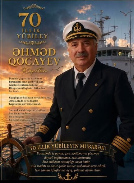 Uzaq səfərlər kapitanı Əhməd Qocayev – ömrünü dənizlərə həsr edən insan