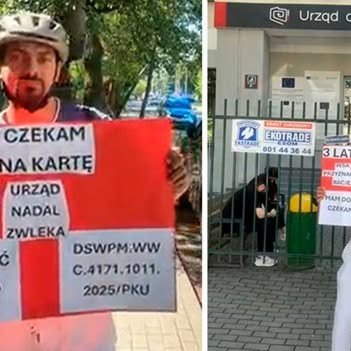 3 ildir "karta pobytu" gözləyən əcnəbi Varşavada təkadamlıq etiraz aksiyasına başladı
