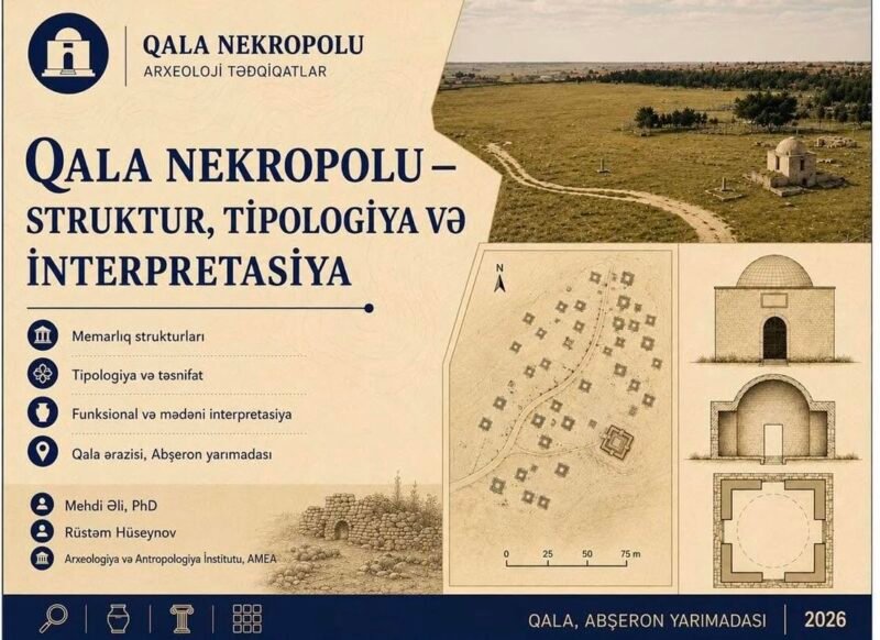 Qala nekropolunun arxeoloji sirləri araşdırılır » amea