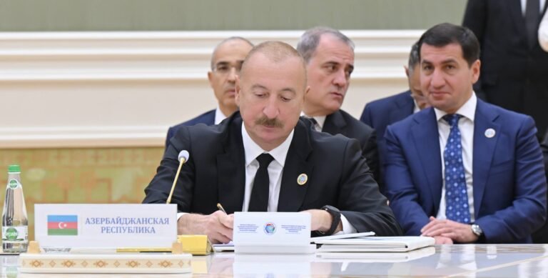 İlham Əliyev Mərkəzi Asiya ilə iqtisadi əlaqələrdən danışdı