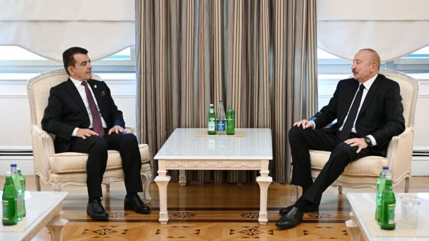İlham Əliyev ICESCO-nun Baş direktorunu qəbul edib
