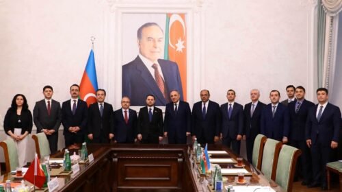 Kamran Əliyev Türkiyənin ədliyyə naziri Akın Gürleklə görüşüb