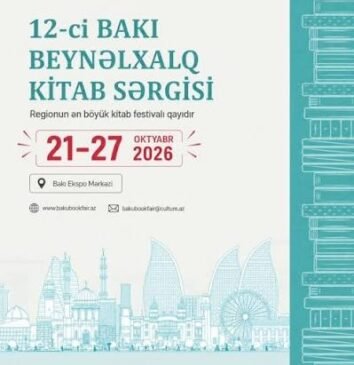 12-ci Beynəlxalq Kitab Sərgisi keçiriləcək