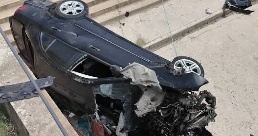 Hacıqabulda qəza: 5 nəfər xəsarət alıb