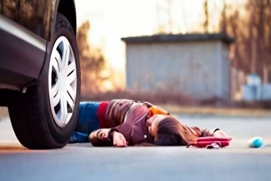 Balakəndə avtobus gözləyən qadını avtomobil vurub, həyatını xilas etmək mümkün olmayıb
