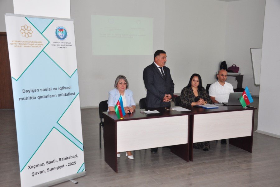 “Dəyişən sosial və iqtisadi mühitdə qadınların müdafiəsi”