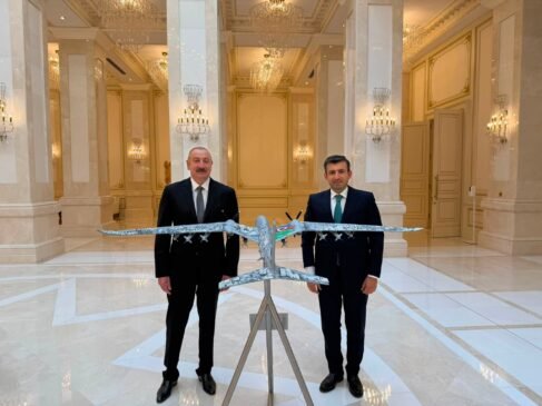Bayraktar Teknoloji rəhbəri Prezident İlham Əliyevlə görüşüb
