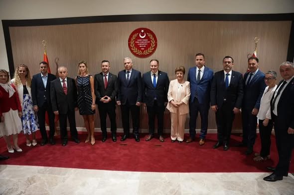 Şimali Kipr Türk Cümhuriyyəti parlamentinin sədri Ziya Öztürkler ilə rəsmi görüş keçirilib