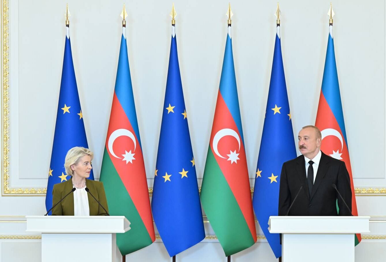 İlham Əliyevin sosial media hesablarında Ursula Fon der Lyayenin Azərbaycana səfəri ilə bağlı videoçarx paylaşılıb