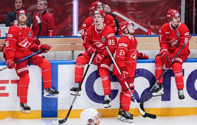 Spartak Moskva Lokomotiv xokkey oyunu